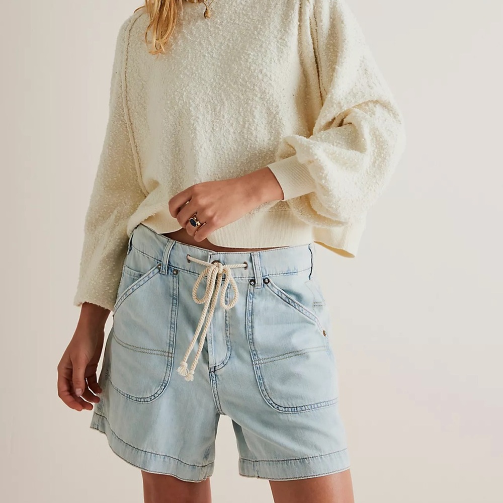 Free People/ We the Free Second Chances low slung Pull On Shorts